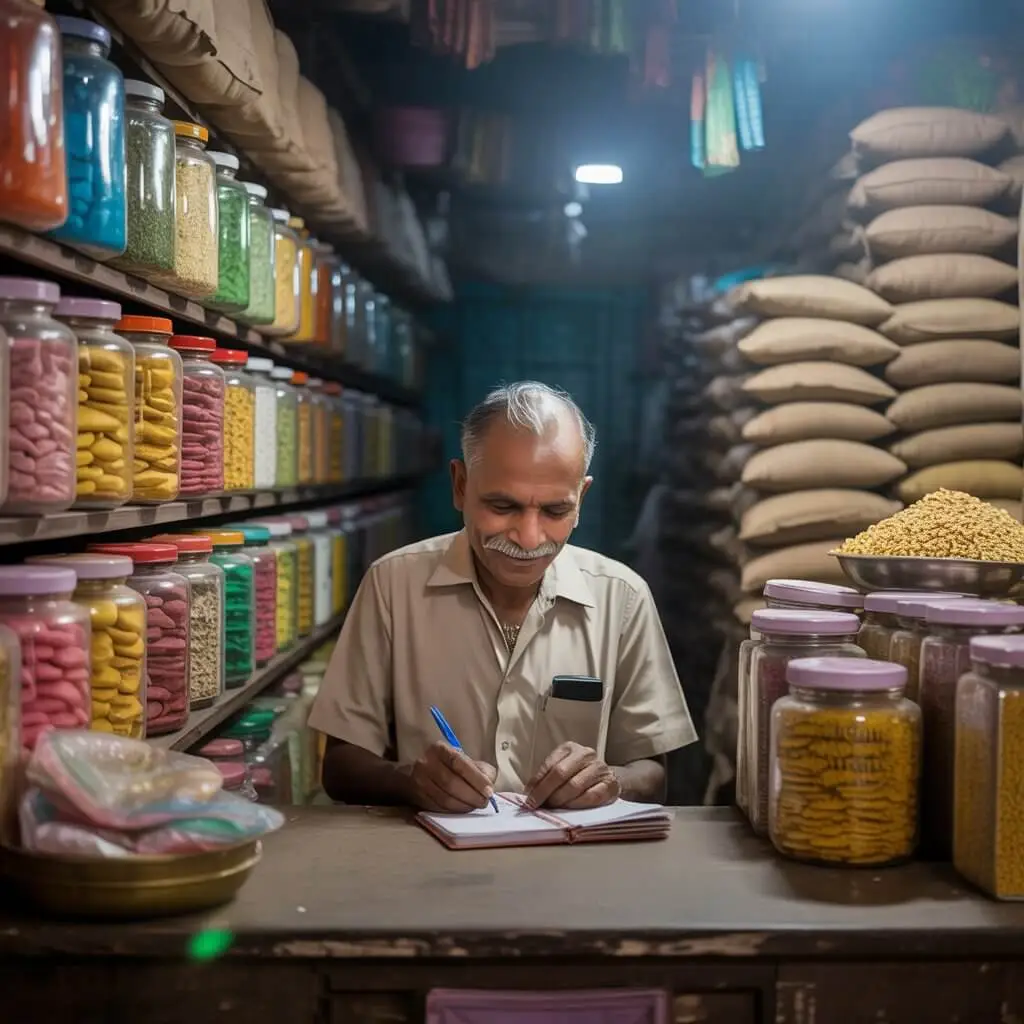 Traditional Kirana Store