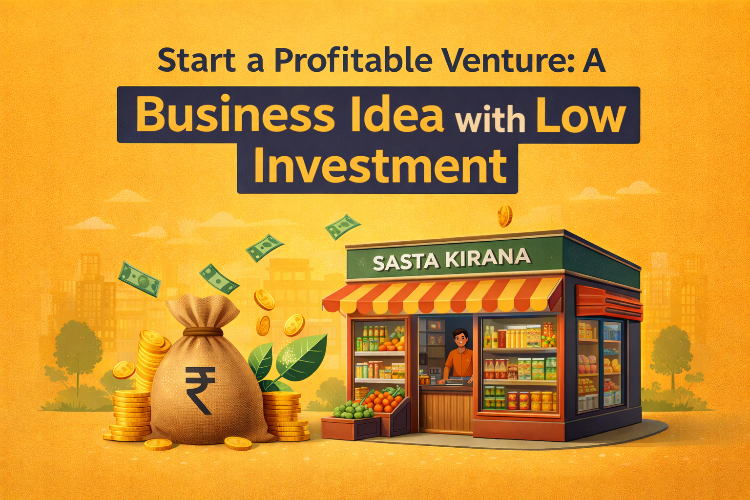 Sasta Kirana Store - Business Idea with Low Investment